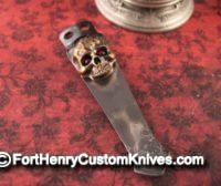 Steel Flame - Warrior Flashlight Clip - Bronze