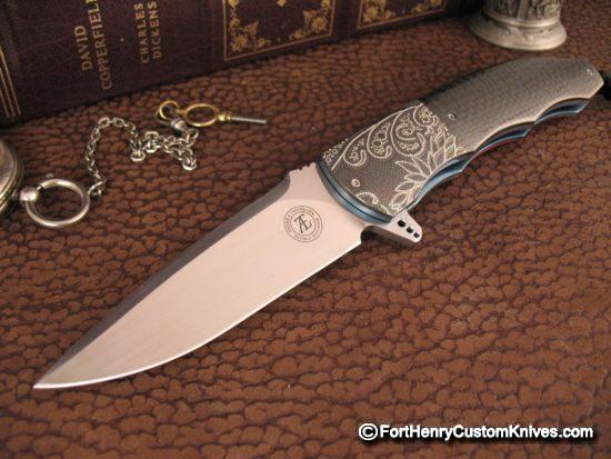 Andre Thorburn - Engraved Gentleman's Flipper - w/Lanyard
