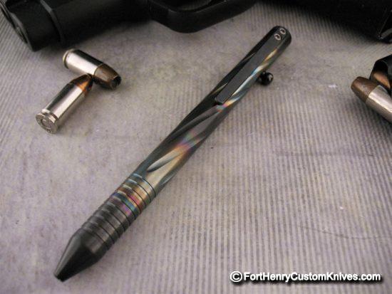 Brian Fellhoelter - TiBolt Deluxe - Rare Flamed Zirc