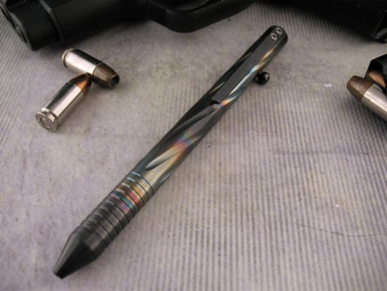 Brian Fellhoelter - TiBolt Deluxe - Rare Flamed Zirc