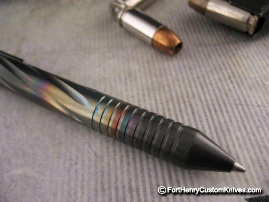 Brian Fellhoelter - TiBolt Deluxe - Rare Flamed Zirc - Image 4