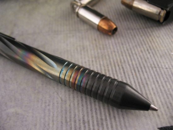 Brian Fellhoelter - TiBolt Deluxe - Rare Flamed Zirc - Image 4