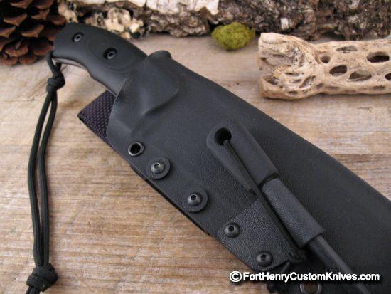 Michael Szczegot - Custom Crusher Camp Knife - w/Firesteel - Image 7