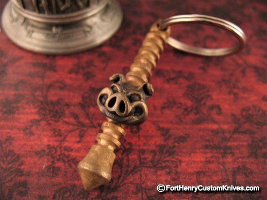 Michael Zieba - Angry Pig Keychain