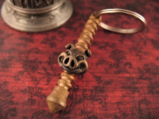 Michael Zieba - Angry Pig Keychain