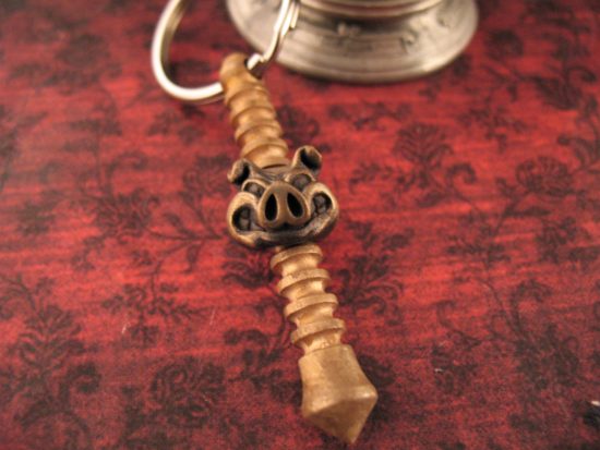 Michael Zieba - Angry Pig Keychain - Image 4