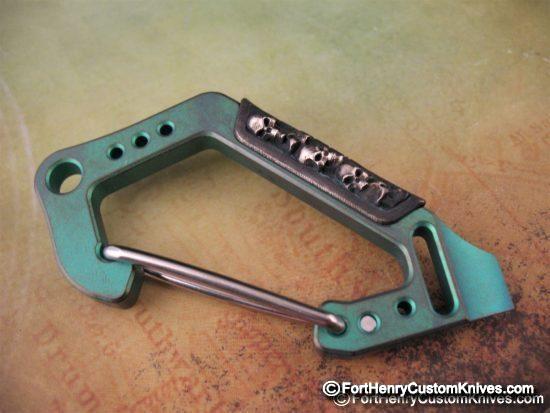 Michael Zieba - Momento Mori - Titanium Carabiner