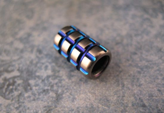 Ti_Gear_Design - Titanium Lanyard Bead