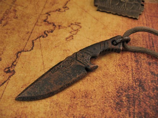 Miller Bros. Blades - Custom Copper Knife Pendant - Image 4