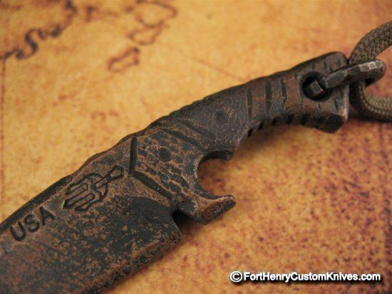 Miller Bros. Blades - Custom Copper Knife Pendant - Image 5