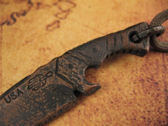 Miller Bros. Blades - Custom Copper Knife Pendant - Image 5