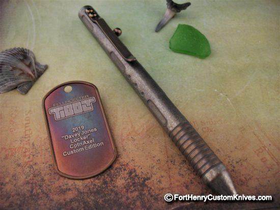 Brian Fellhoelter - Exclusive Cptn Axel TiBolt Pen - Custom Anodized