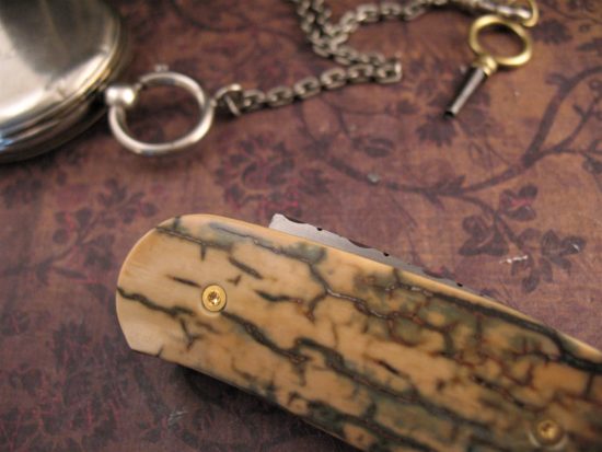 WD Pease - Custom EDC Mammoth Tusk Lockback - Image 7