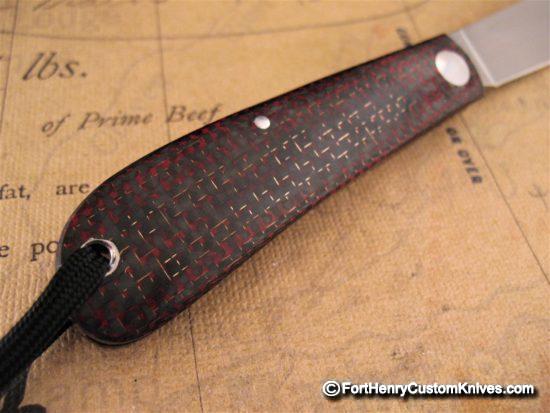Hiroaki Ohta - Custom Clip Point Jack - Carbon Fiber - Image 8