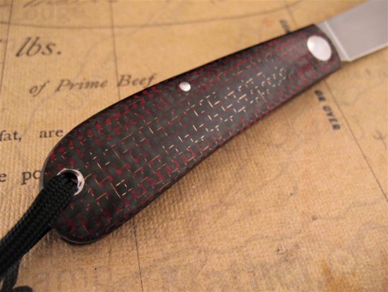 Hiroaki Ohta - Custom Clip Point Jack - Carbon Fiber - Image 8