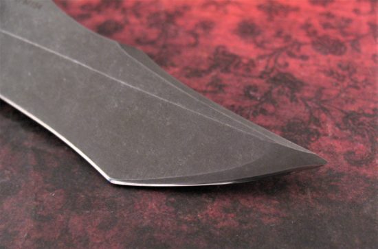 Mcnees Custom Knives - Unnamed Flipper - Money Carbon Fiber - Image 7