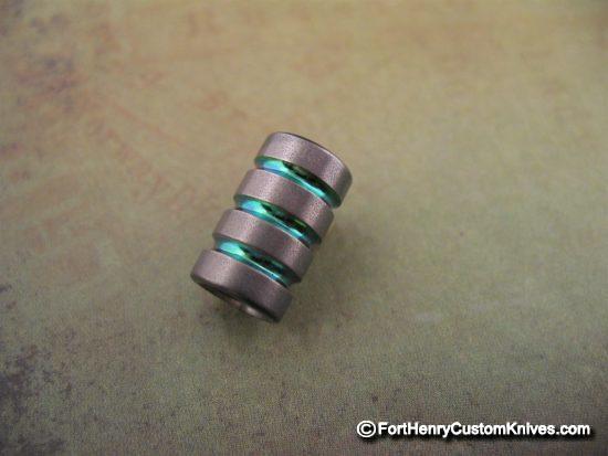 Ti_Gear_Design - Titanium Lanyard Bead