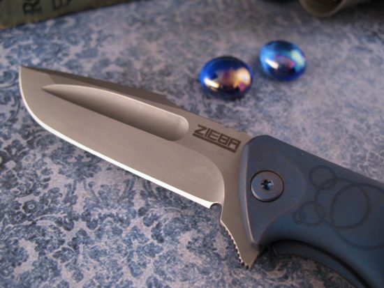 Michael Zieba / Jason Knight - Custom Mini-S5 - Denim Circles - Image 5