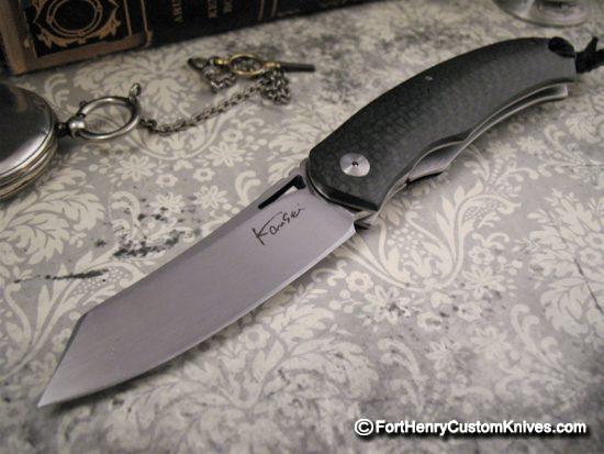 Kansei Matsuno - Dual Opening Front Flipper - Titanium & Carbon Fiber