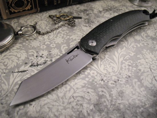 Kansei Matsuno - Dual Opening Front Flipper - Titanium & Carbon Fiber