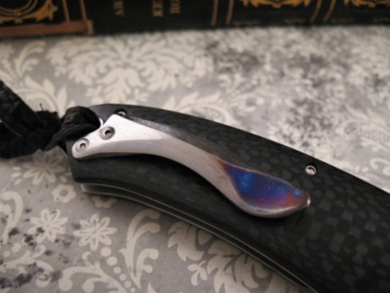 Kansei Matsuno - Dual Opening Front Flipper - Titanium & Carbon Fiber - Image 11