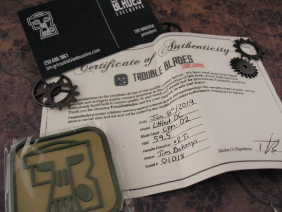 Trouble Blades - Littlest Debt Colletor - Bronze - Image 9