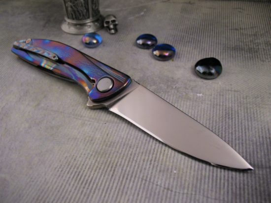 Shirogorov Knives - Neon Lite - Titanium & TiMascus - Image 8
