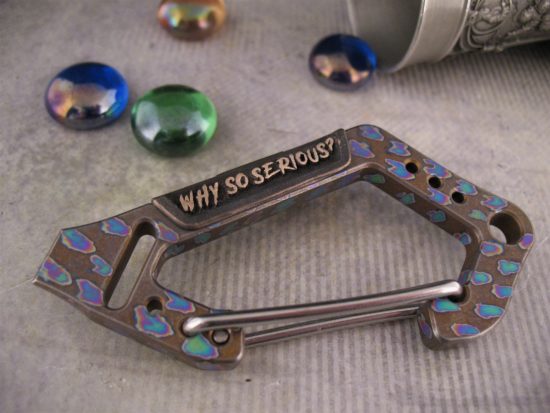 Michael Zieba - Joker - Titanium Carabiner - Discontinued - Image 6