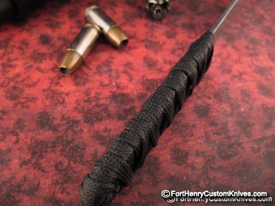 K.C. Gray - Custom Kwai Ken - Damasteel - Two Sheaths - Image 4