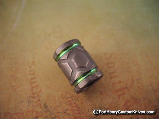 Ti_Gear_Design - Titanium Lanyard Bead