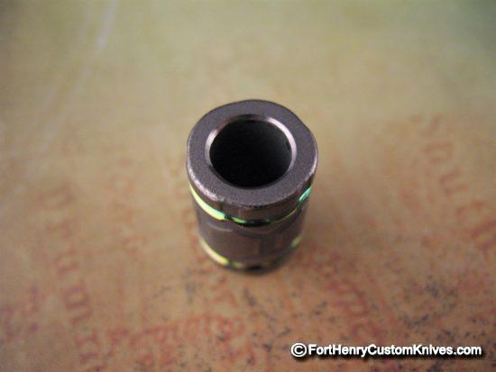 Ti_Gear_Design - Titanium Lanyard Bead - Image 3