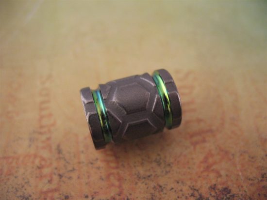 Ti_Gear_Design - Titanium Lanyard Bead - Image 4