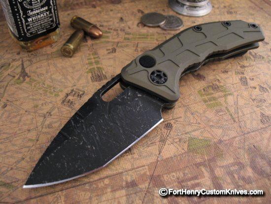 Heretic Knives - Martyr Auto - TE Texture -  One of One