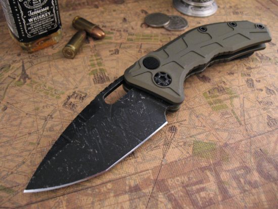 Heretic Knives - Martyr Auto - TE Texture - One of One