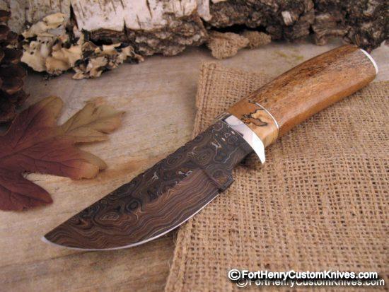 Herb Derr - Rare Clip Point Hunter - Hand Forged