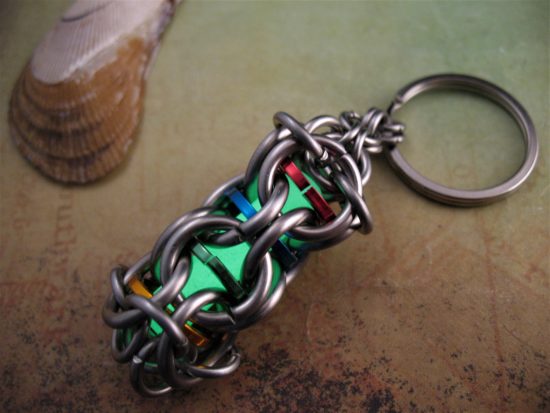 Cory Martin - Glow in the Dark Keychain - Titanium / Stainless - Image 4