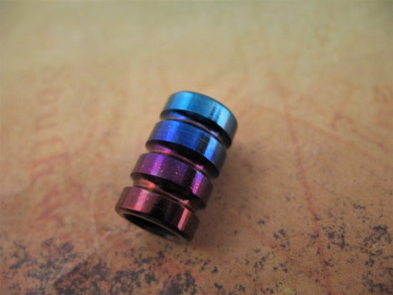 Ti_Gear_Design - Titanium Lanyard Bead