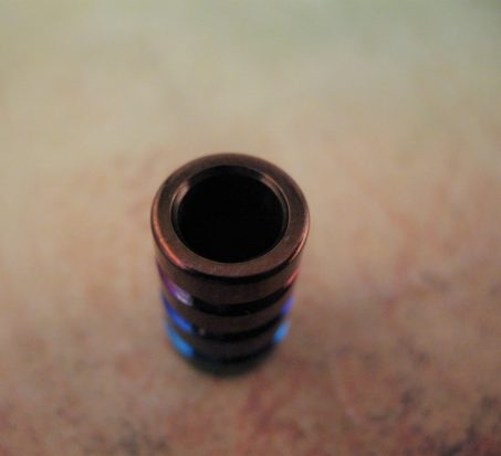 Ti_Gear_Design - Titanium Lanyard Bead - Image 3