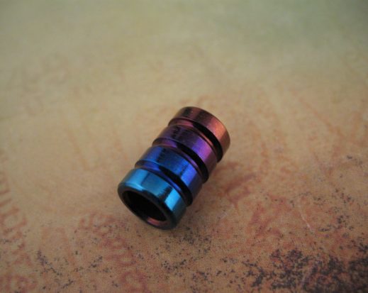 Ti_Gear_Design - Titanium Lanyard Bead - Image 4
