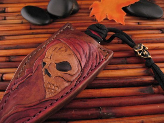 Denis Mura - Reaper Kiridashi - EDC - w/Leather Sheath - Image 7
