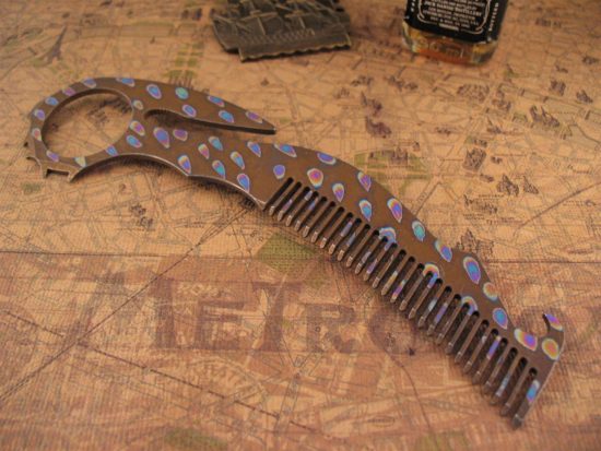 John Gray - Titanium Comb-Rambit - Custom Ano - Image 6