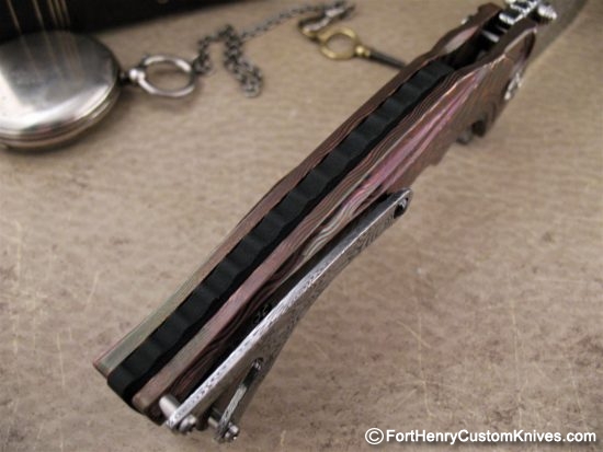 Brian Tighe - Tighe Fighter Flipper - NEW Cu-Zr Mokume - Image 7