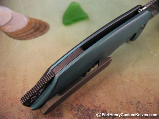 Michael Zieba - S7 - Marble Carbon Fiber - Damasteel Choice - Image 4