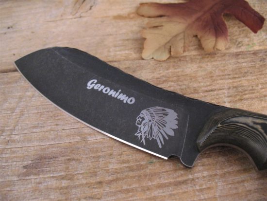 COBBLE Blade - Rare Geronimo - Richlite - CPM3V - Image 3