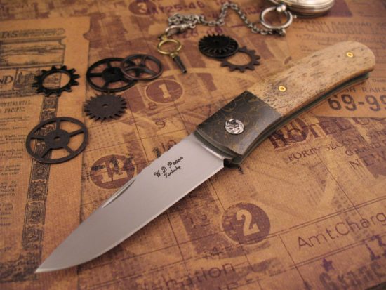 WD Pease - Custom Oosik Lockback