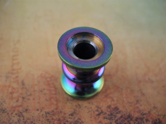 Ti_Gear_Design - Lg Titanium Spool Bead - Image 3