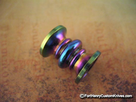 Ti_Gear_Design - Lg Titanium Spool Bead - Image 4