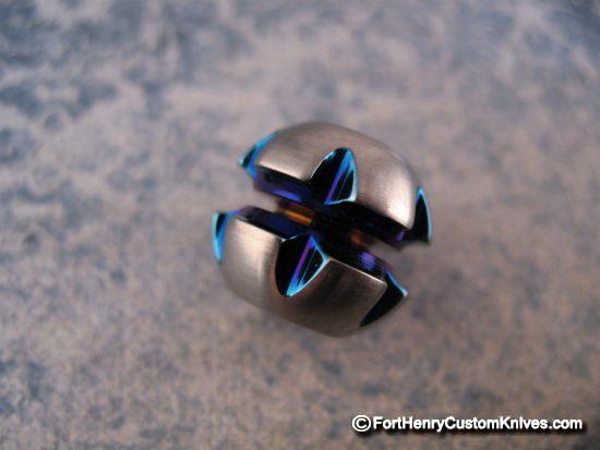 Ti_Gear_Design - Titanium Robot Head Bead