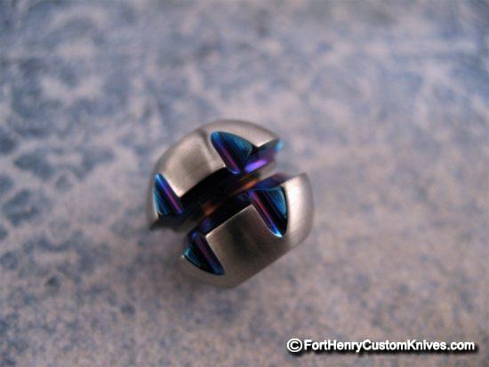 Ti_Gear_Design - Titanium Robot Head Bead - Image 3