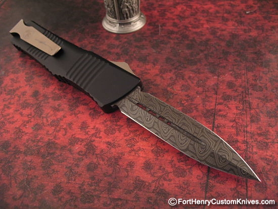 Microtech - OTF Combat Troodon D/A- Damascus